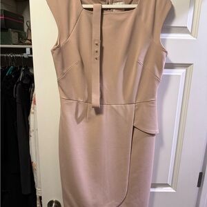 The Limited Asymmetrical Blush Dress